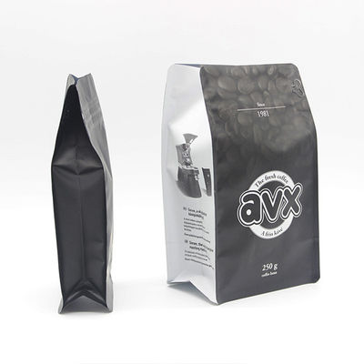 Zipper Top ODM Coffee Packaging Bag 8 Oz Sacchetti da caffè con valvola