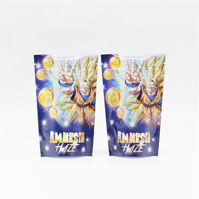 CPP PET Aluminum Foil ziplockk Bag Doypack CMYK Stampato 3 lati sigillo sacchetto