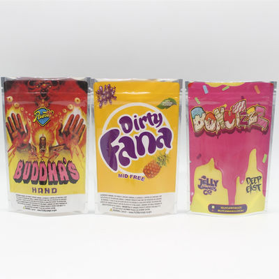 ISO9001 Borse alimentari chiudibili di nuovo Soft Touch Mylar ziplockk Stand Up Bags