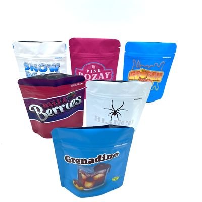Prodotti commestibili Mylar Stand Up Bags LDPE Zipper Stand Up Food Bag