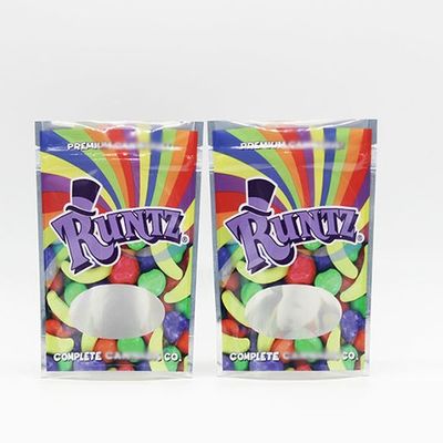 250g Sacchetti di plastica per alimenti Sacchetti stampati per snack alimentari CMYK