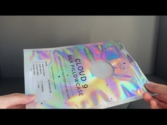 il film olografico di plastica dell'ologramma della borsa laterale delle borse tre insacca i sacchetti d'imballaggio