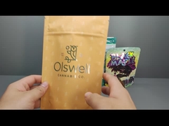 mylar sta sui sacchetti per l'erbaccia che dell'alimento della cannabis le borse odorano l'imballaggio della prova